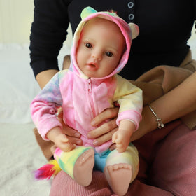 GOAROY lifelike baby doll diaper bib for everyday care play.