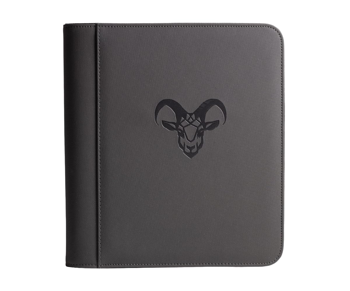 Goat Armor TopLoader binder side-loading pockets enable quick access and added card security.