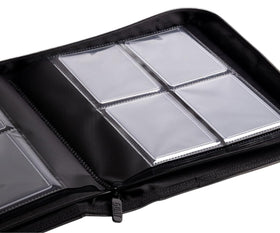 Goat Armor TopLoader binder spine stay-flat supports secure transport and flat card displays.