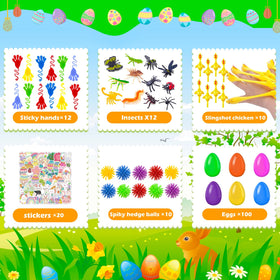GOAUS fillable eggs ideal for classroom prizes, treasure boxes, and reward bags.
