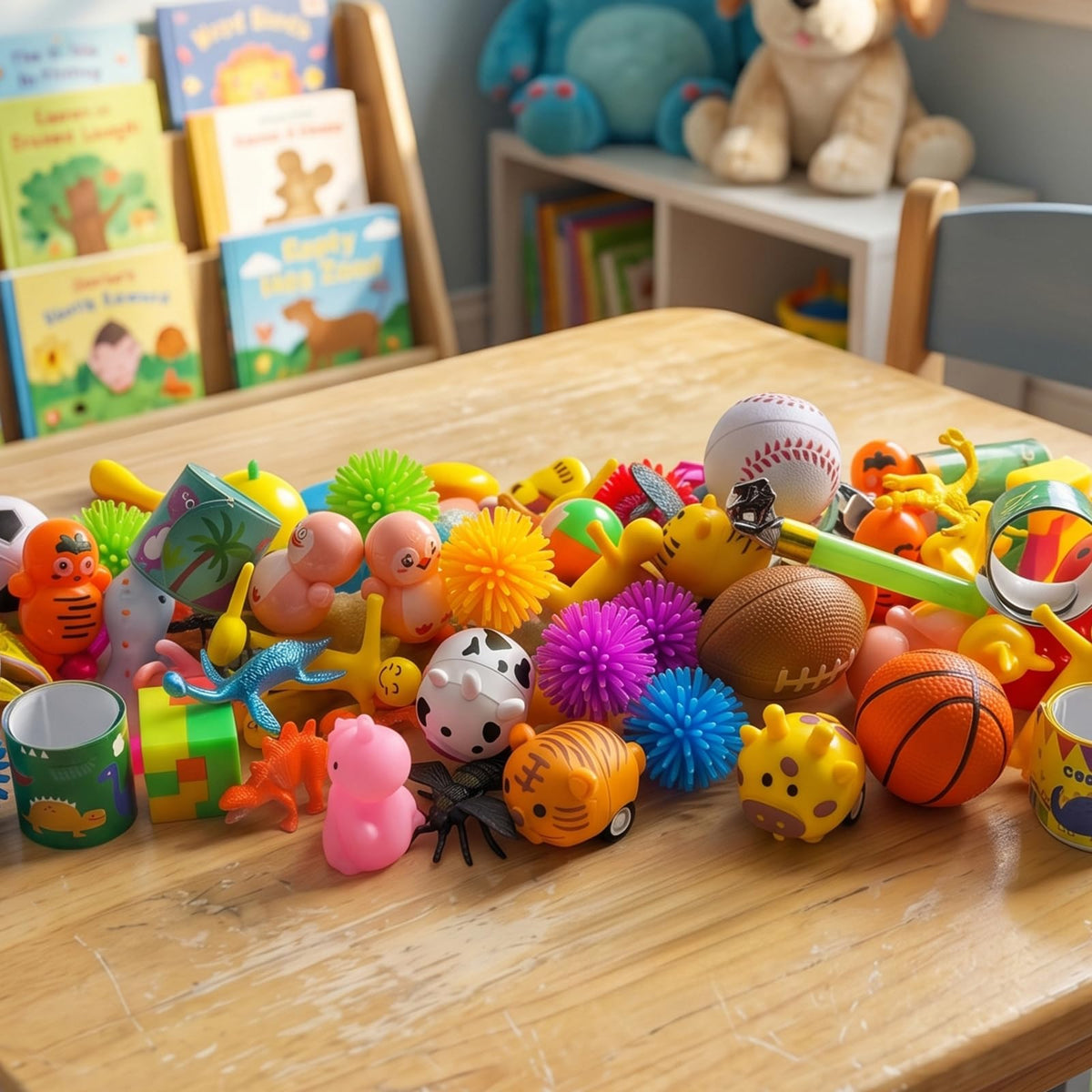 GOAUS Easter Egg Fillers pull-back animals for playful prizes