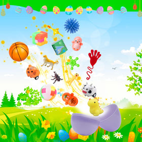 GOAUS Easter Egg Fillers sports balls for active rewards