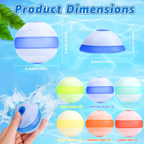 GoBene durable silicone balloons withstand games with lasting summer entertainment.