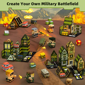 GobiDex army men figures with magnets for interactive battles and storytelling