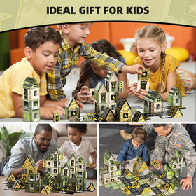 GobiDex army tile assembly figures supports dynamic formations and fine motor skills