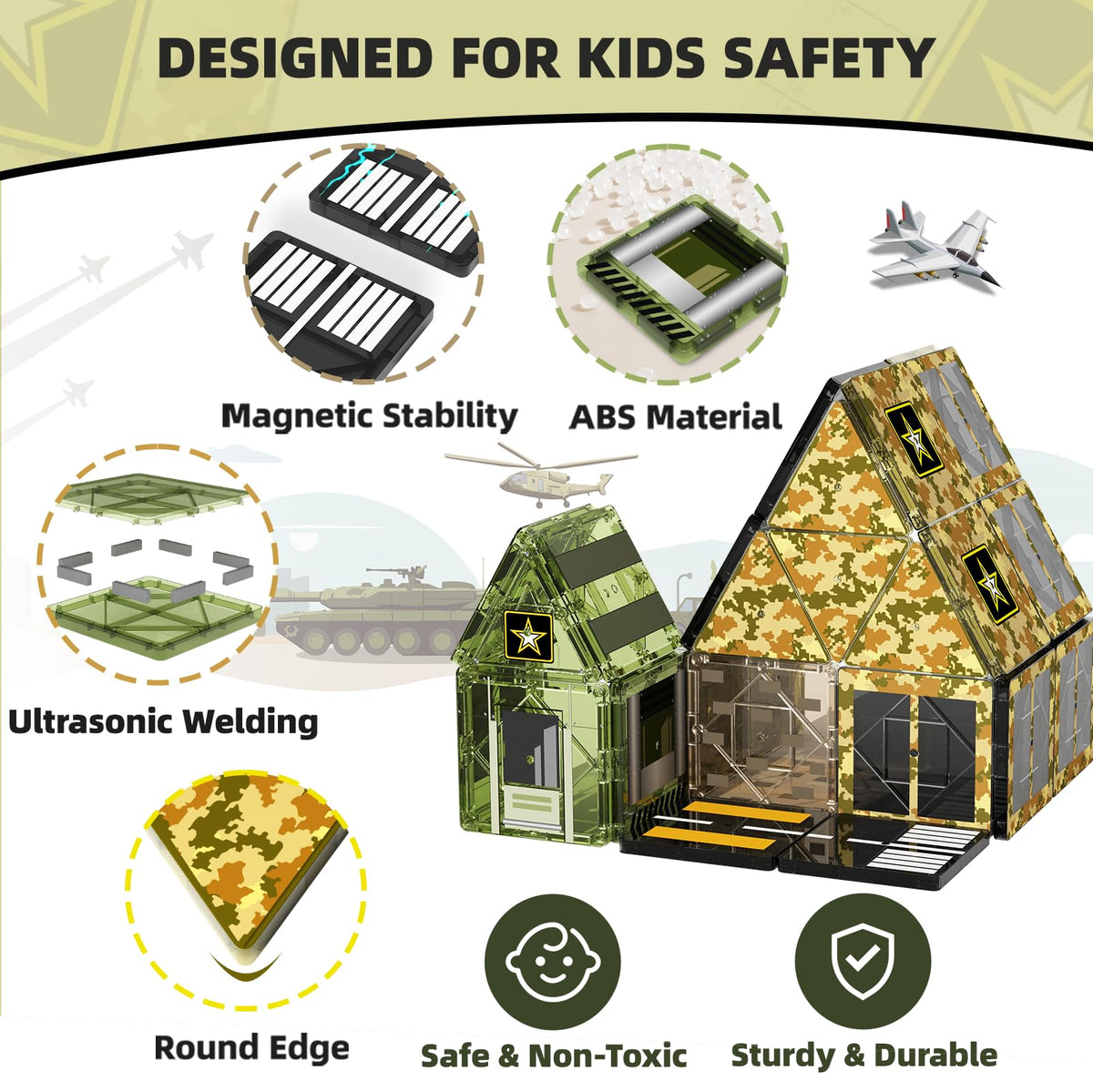 GobiDex army tile stem learning supports math and spatial thinking