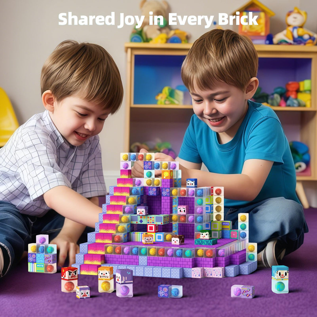 GobiDex larger 1-inch blocks create bold builds and easy handling.