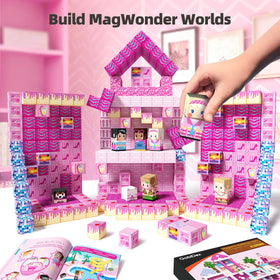 GobiDex bright magnetic blocks highlight magnets for open-ended construction.