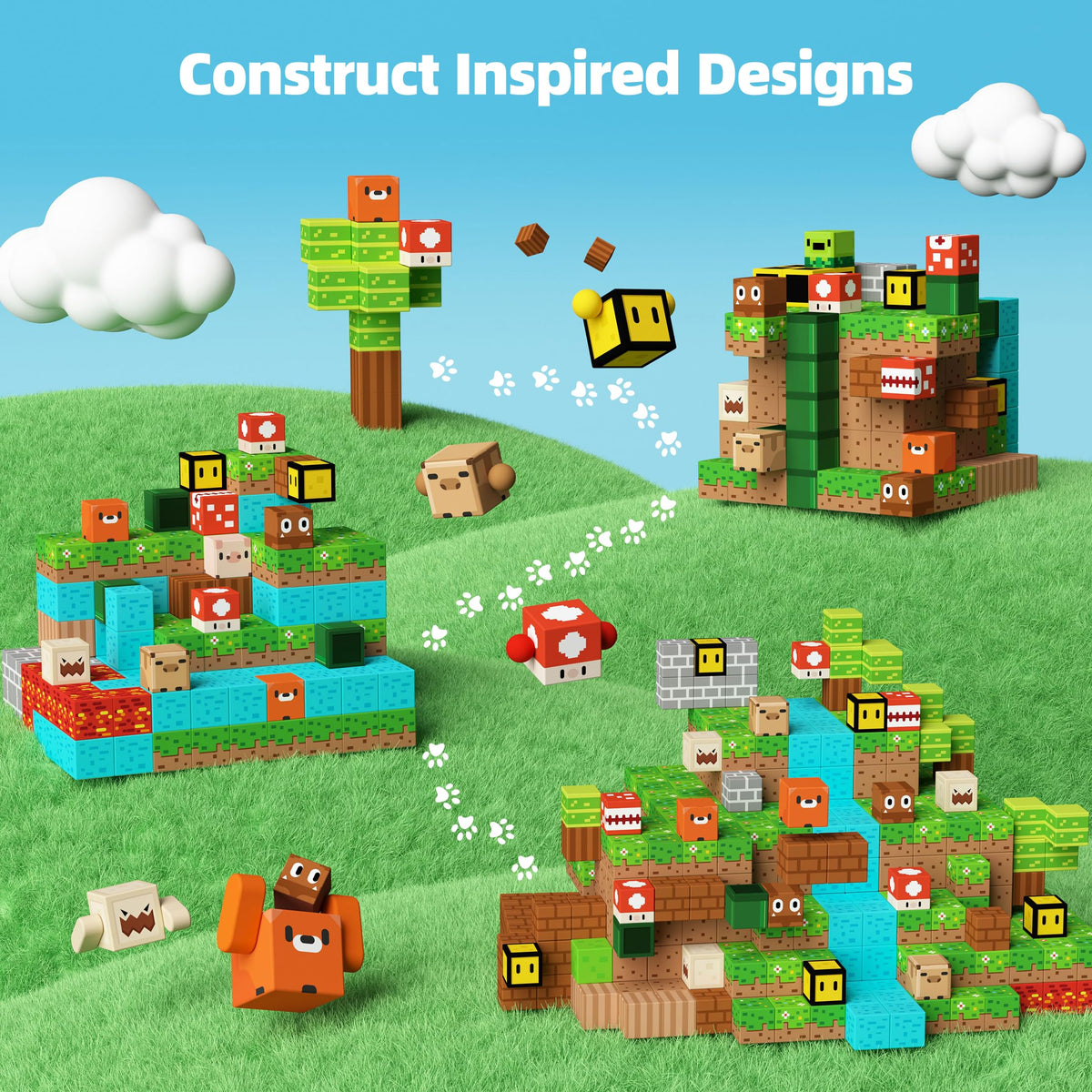 GobiDex blocks featuring diverse-designs spark storytelling and creative builds