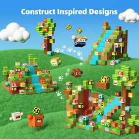 GobiDex MagWonder building set helps kids construct interactive stories during playtime.