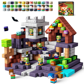 GobiDex magnetic blocks in colorful cubes for creative building play.