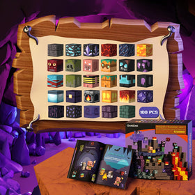 GobiDex magnetic blocks with creature figures for storytelling and fine motor skills