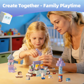 GobiDex Montessori-inspired learning with magnetic blocks for early STEM skills