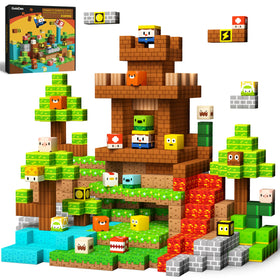 GobiDex magnetic blocks packaging featuring a ready-to-gift STEM toy for imaginative play.
