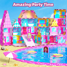 GobiDex Princess kitchen layout tiles spark imaginative cooking play and motor skills.