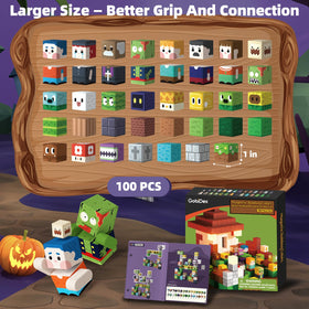 GobiDex Zomblocks lets kids build a vivid story-rich world.