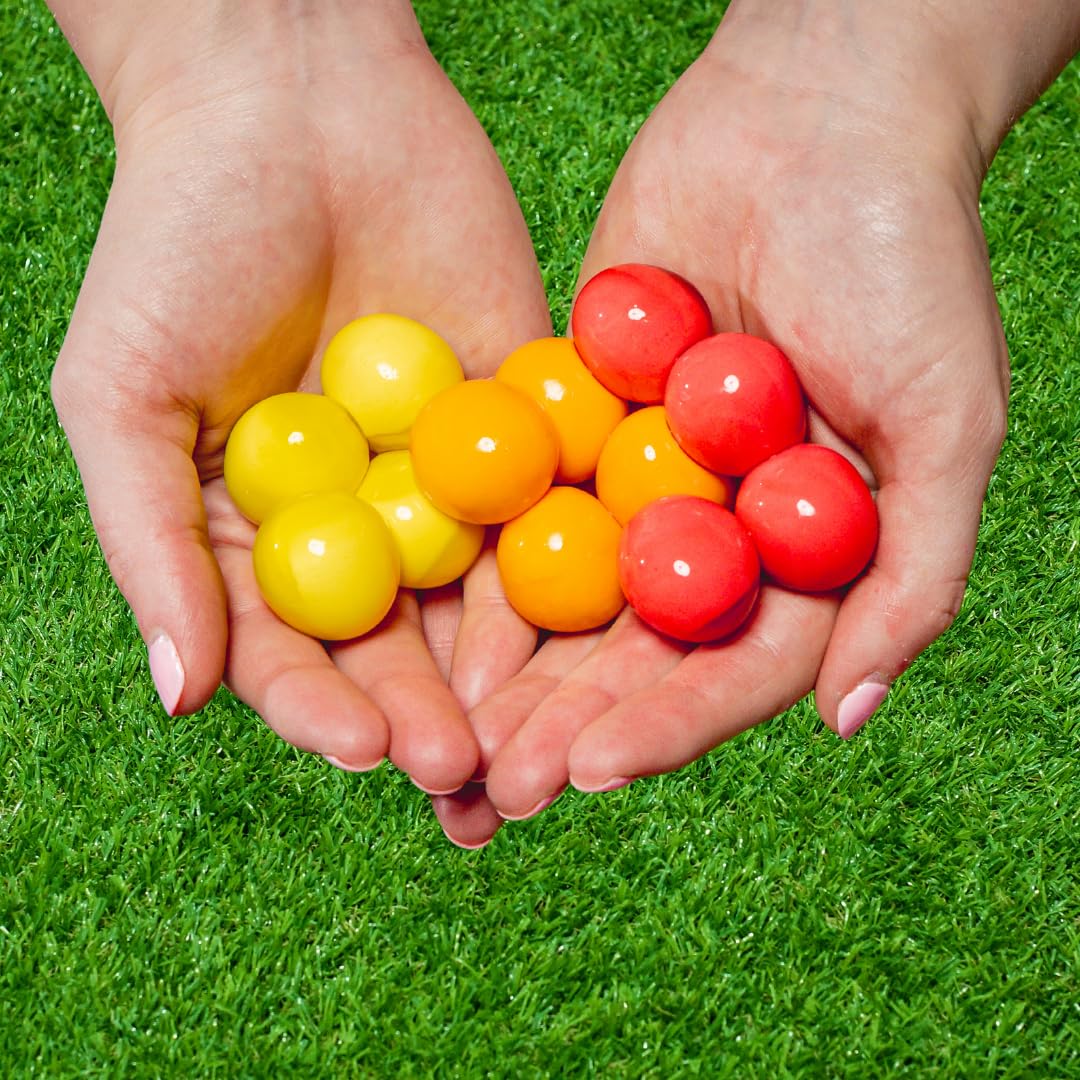 Goblies filled with colorful goo made from plant-based dyes.