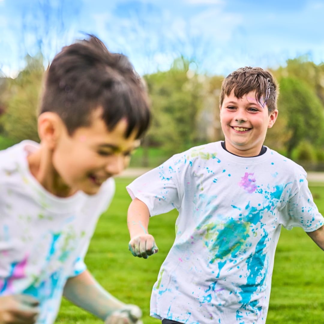 Goblies outdoors deliver versatile color splash during playtime.