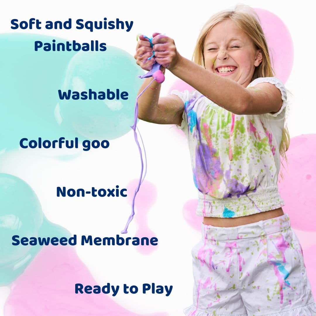 Goblies seaweed casing visible for eco-friendly cleanup.