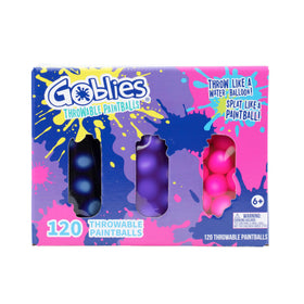 Goblies throwable paintballs indigo for vibrant outdoor color bursts