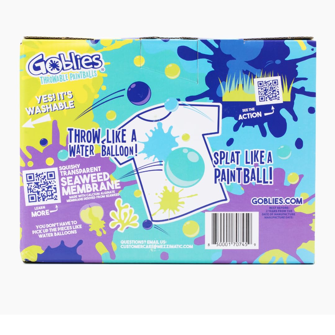 Goblies in-action with kids delivering color play