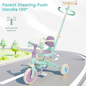GOBOKLE backrest helps secure little riders during longer outings.