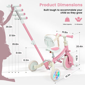 GOBOKLE pink carbon steel frame emphasizes durable design
