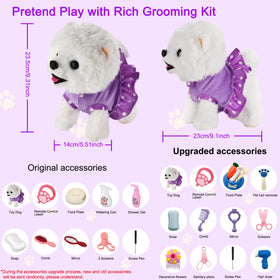 GOBRILLFUN grooming tools set for pretend spa and grooming sessions