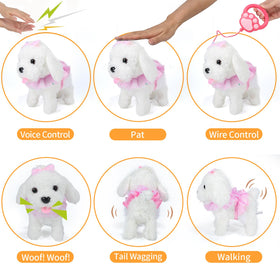 GOBRILLFUN robot dog barking sounds enhance interactive pretend adventures