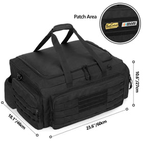 GOBUROS RC Car Bag two-way zipper enables quick access to your vehicle.