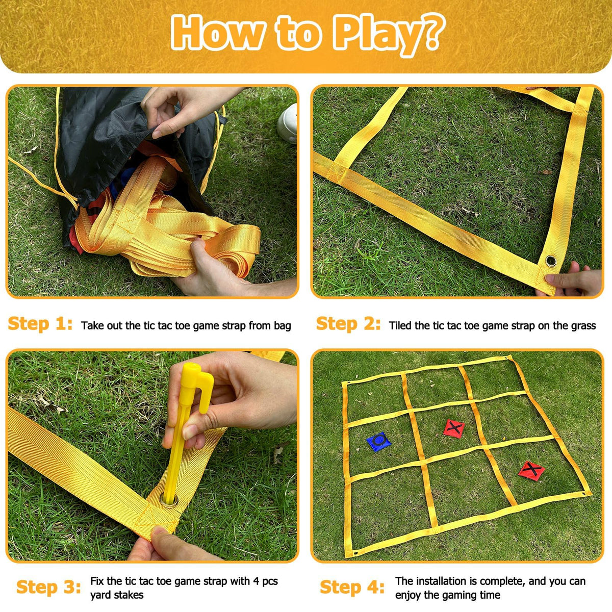 Gocasmus family friendly outdoor game ideal for picnics and yard gatherings.