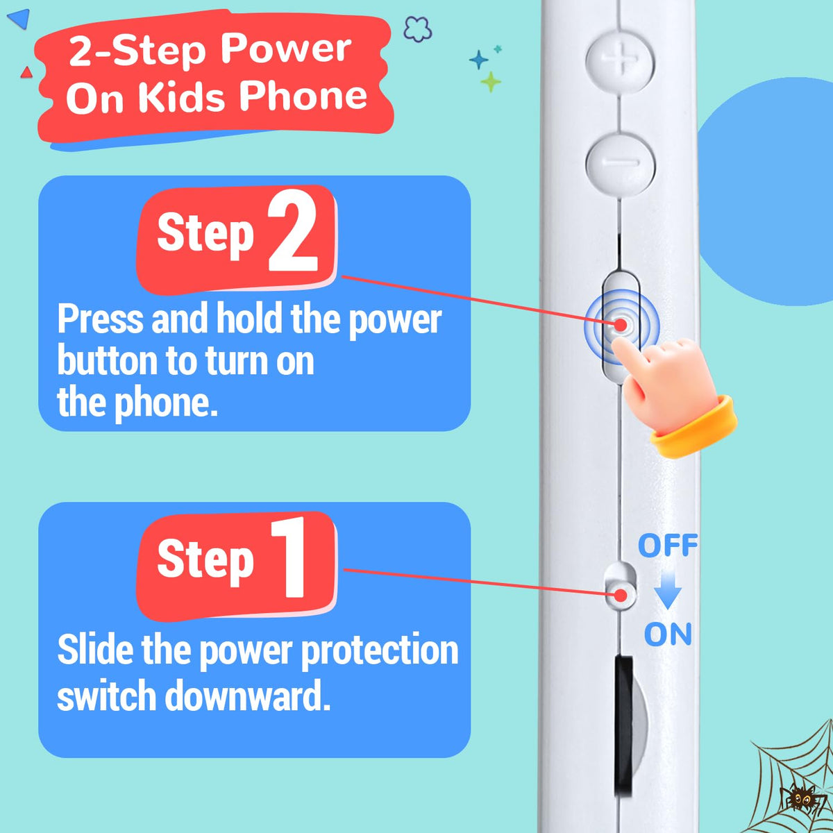 Gocina Kids Smart Phone works offline, teaching safe screen time.
