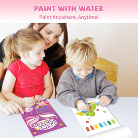 Gocozer oil painting pen complements the water books for precise strokes.