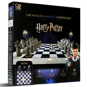 GoCube GoChess Mini Wizard board with glow lighting guiding your move.