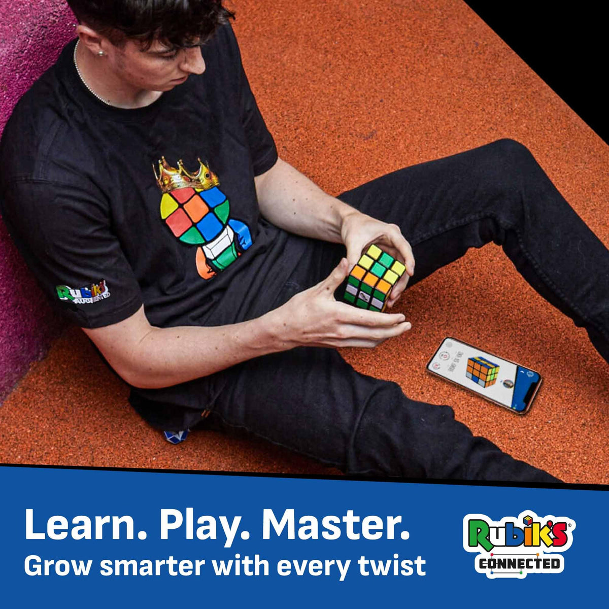 GoCube Original Connect magnetic cube delivers stable, satisfying turns.