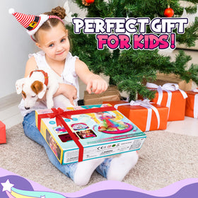 GODELAIF Unicorn Sit and Spin in use with children spinning happily