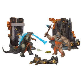 Godzilla and Kong 6-inch figures ready for action-packed battles and imaginative play.