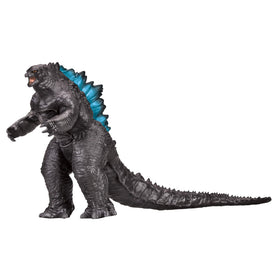 Removable outer skin reveals evolved form for imaginative storytelling and play.