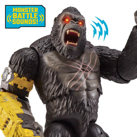 Godzilla x Kong packaging inspired by Hollow Earth for shelf appeal.