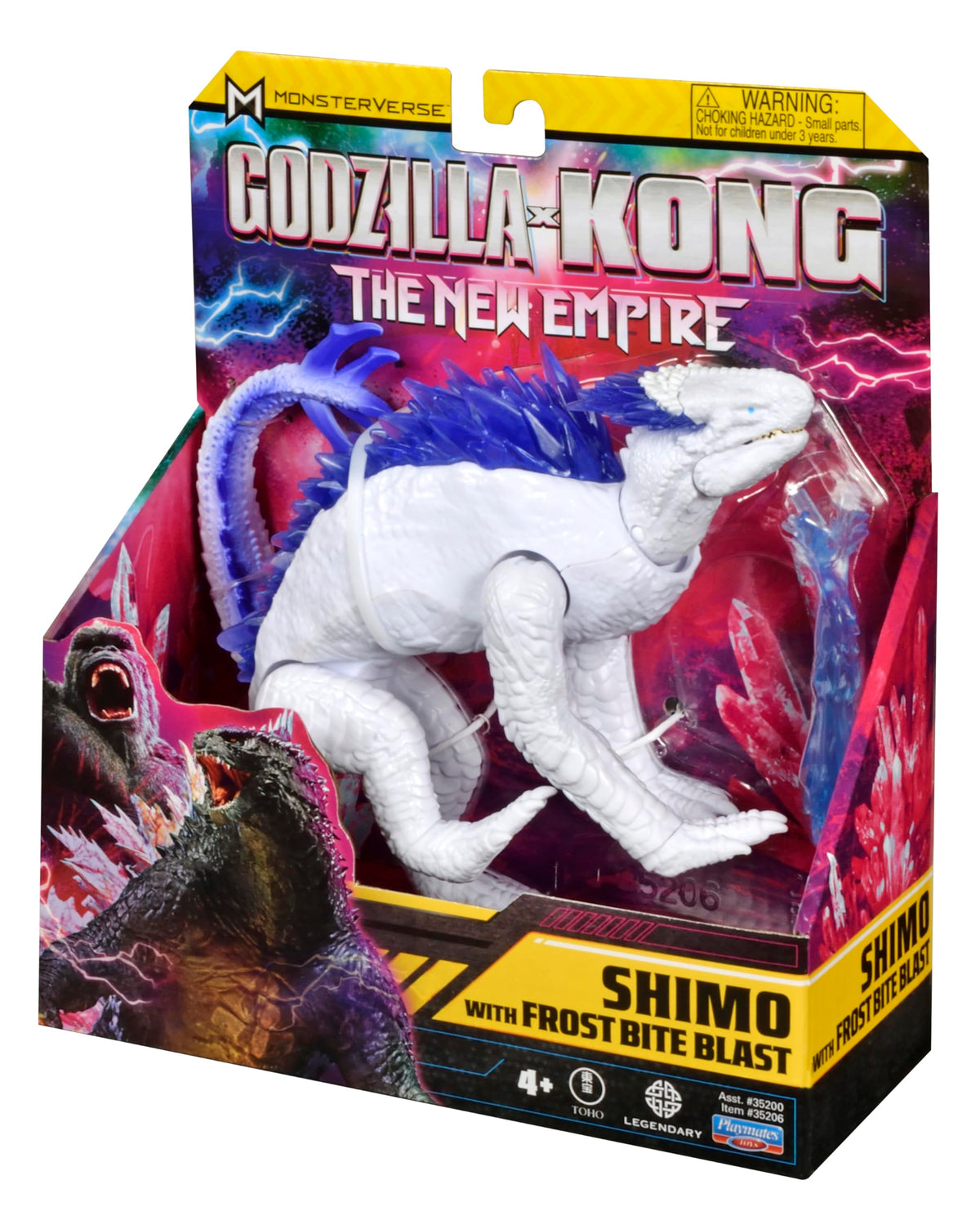 Godzilla x Kong Shimo packaging display, ideal shelf presence for fans.