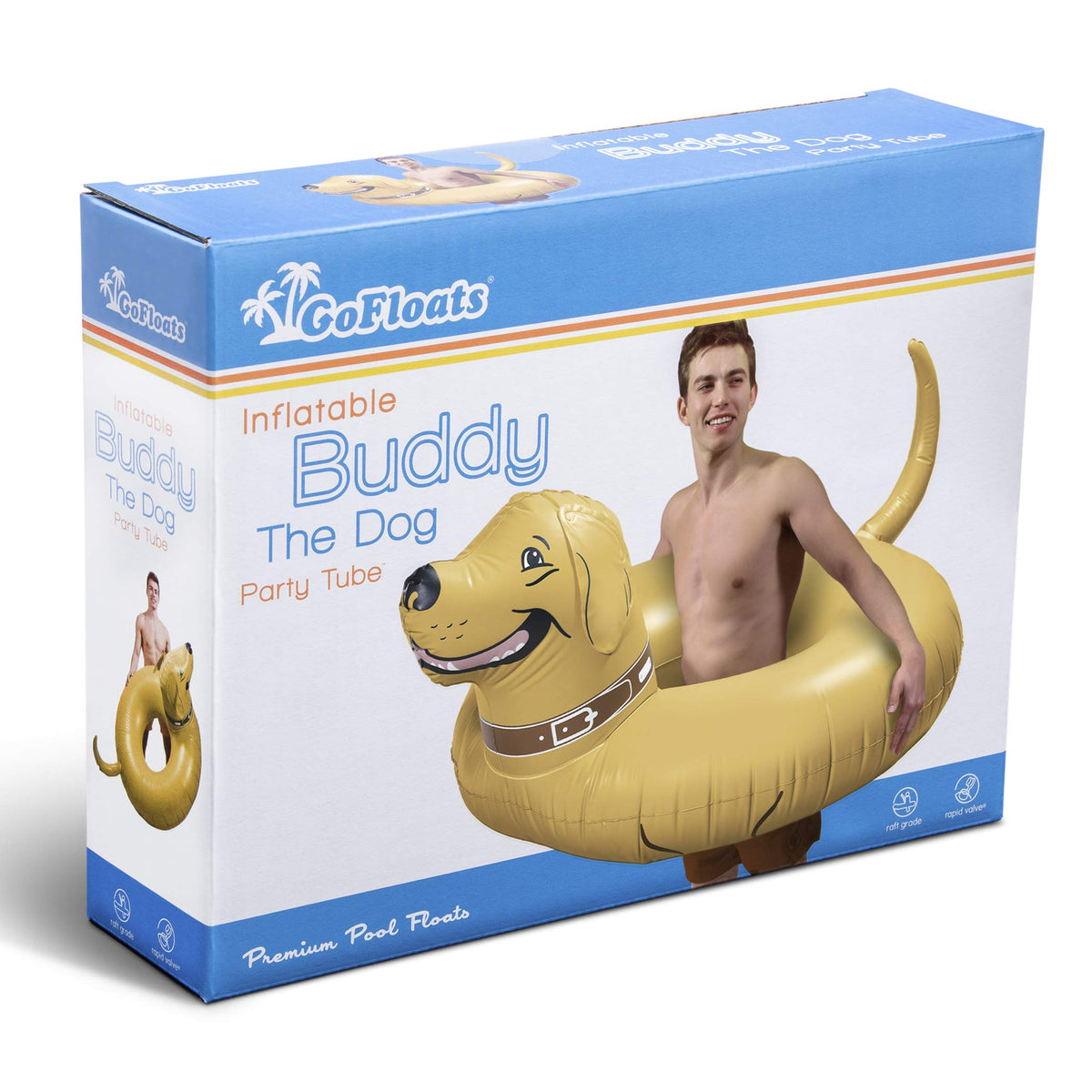 GoFloats Buddy photo friendly design ideal for social moments
