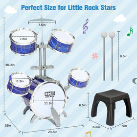 GoFujuco drumsticks are kid-friendly and easy to grip for first-time players.
