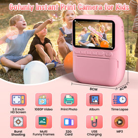 Gofunly 32MP HD video mode captures sharp memories from playtime adventures.