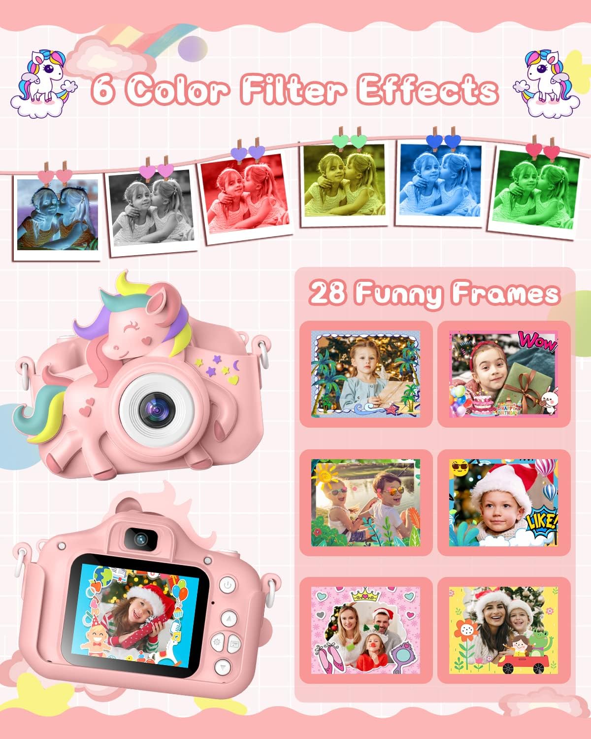 Gofunly soft silicone case protecting the camera during play.