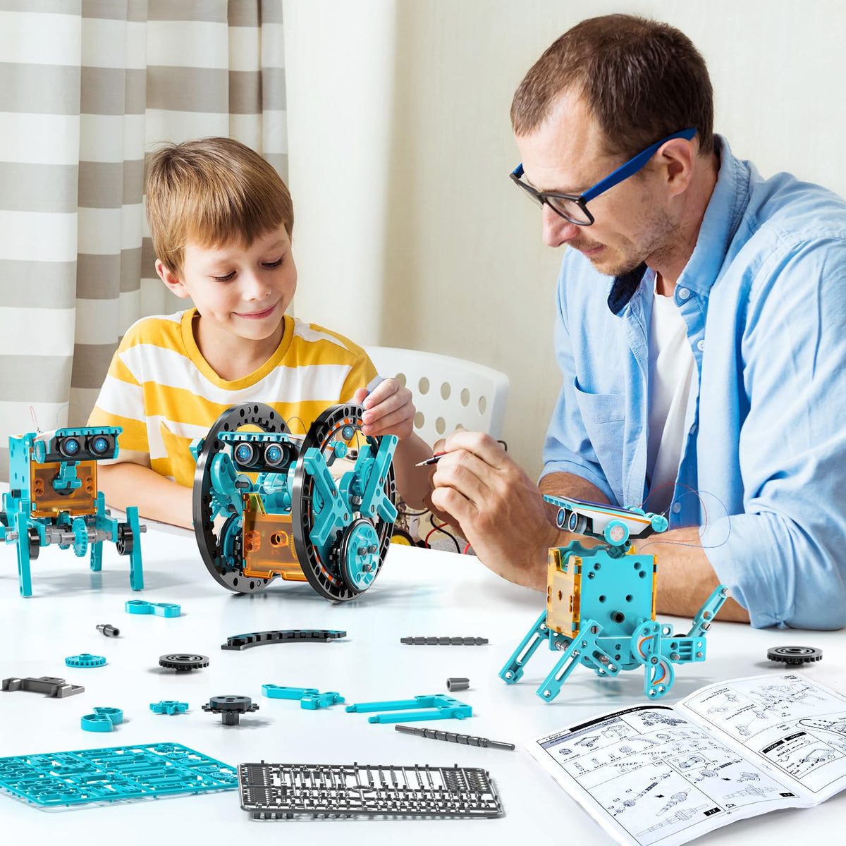 GOGIHCCH solar powered robot Model 02 demonstrates renewable energy in play