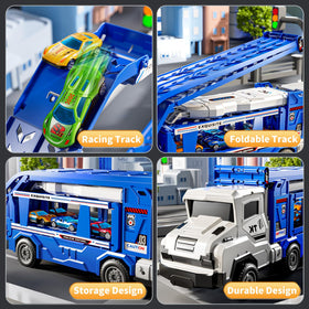 GOGIHCCH truck and trailer assembly blue for creative ramp setups