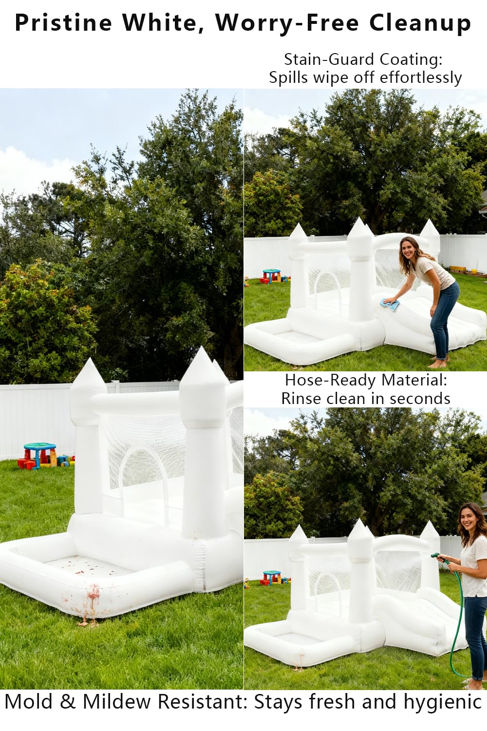 GoGoBounce bounce house suitable for indoor and outdoor celebrations