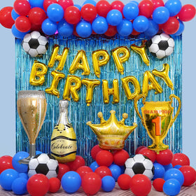 GoGoGoodie balloon curtain backgrounds create depth and festivity