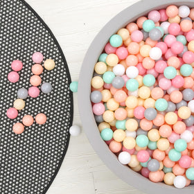 GOGOSO 100 pit balls provide toddlers with entertaining play sessions.