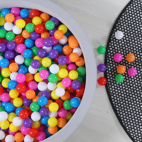 GOGOSO ball pit balls, colorful mix for safe toddler playtime